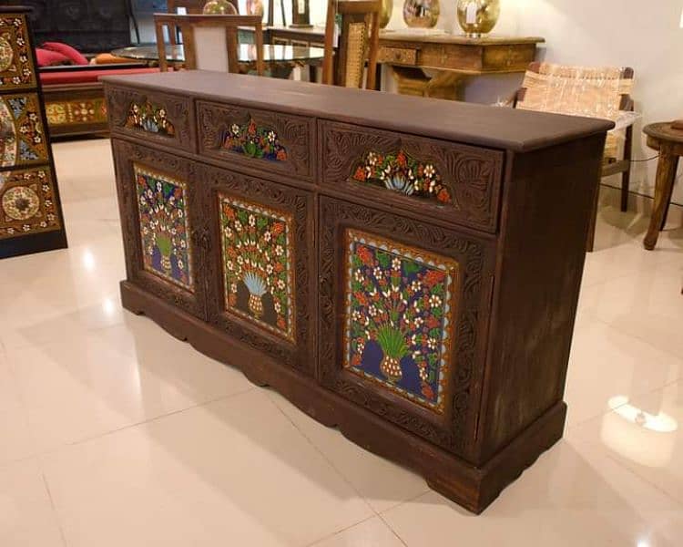 Others Household items home decor wooden cabinet wooden almari swati 3