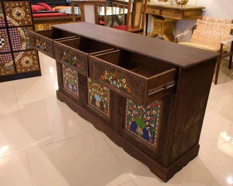 Others Household items home decor wooden cabinet wooden almari swati 4