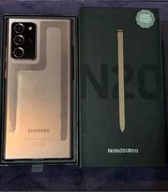 Note 20 Ultra Complete Box Official PTA Approved New Condition