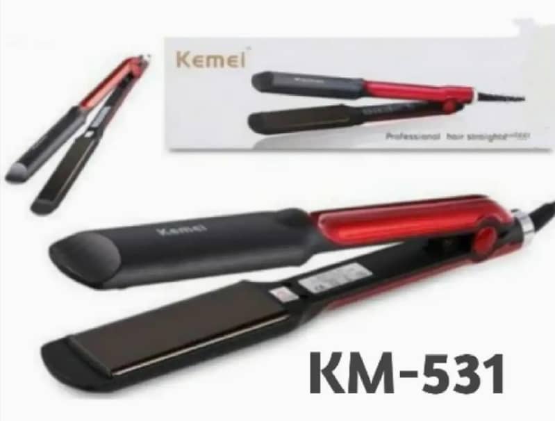 KEMEI Model hair statner km 329 1