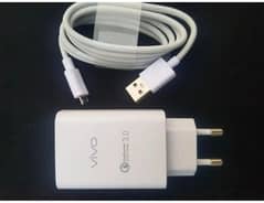 Vivo Fast Charger + Cable Fast Charging For Vivo Mobile Phones