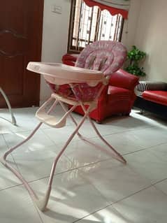 high chair foldable, imported, new condition 0