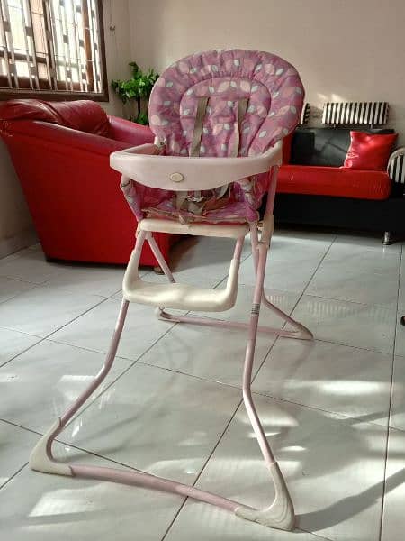 high chair foldable, imported, new condition 7