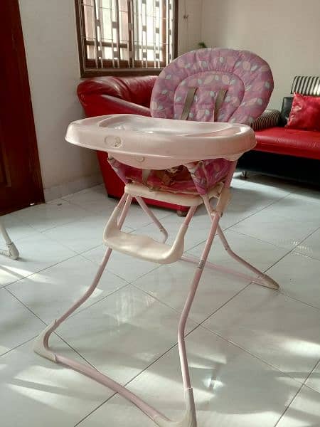 high chair foldable, imported, new condition 9