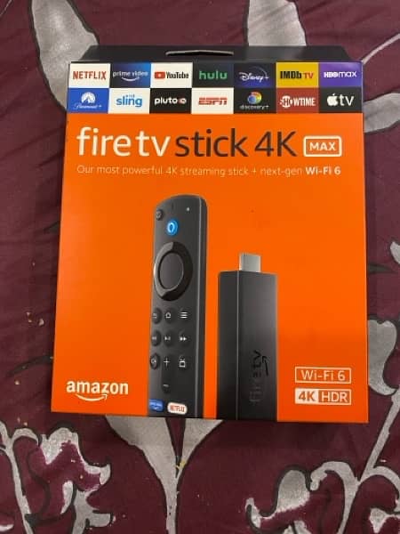 Fire TV stick 4K Max Streaming device 0