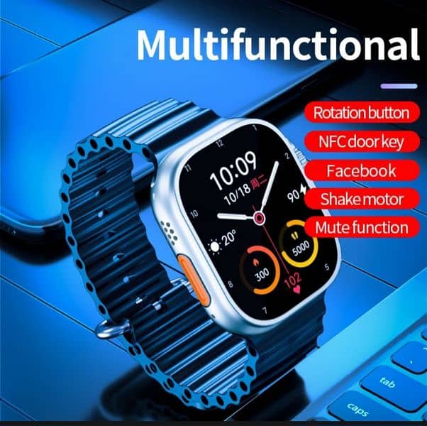 S8 Ultra Sim Support 4G Smart Watch
WiFi-Android 1GB Ram 16GB Rom 1