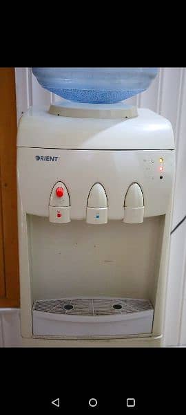 Orient 3 tap water dispenser beige Colour 3