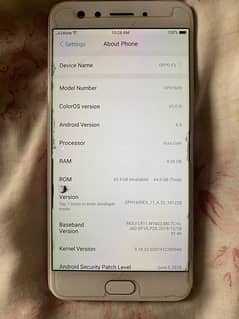 OPPO F3 For Sale 4/64 GB PTA approved