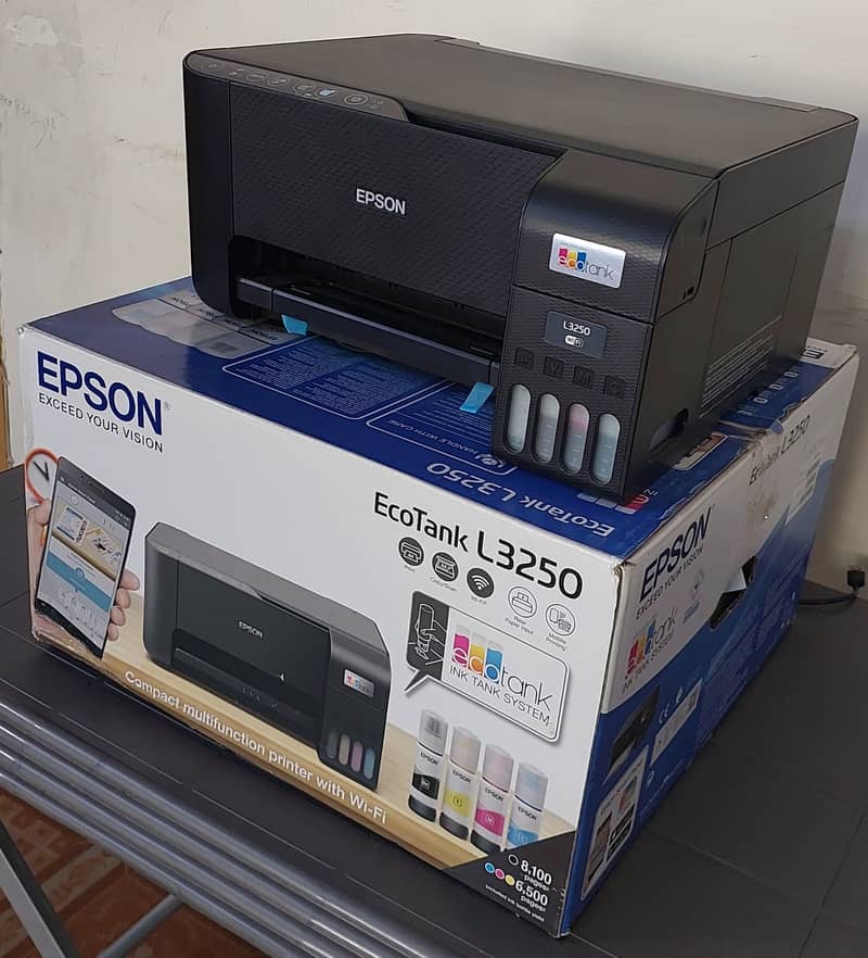 EPSON EcoTank L3250 Color Printer, Scannar & Photocopier for Sale 4