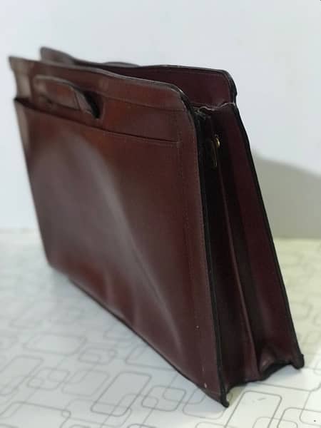 leather Files and documents bag / Office bag 1