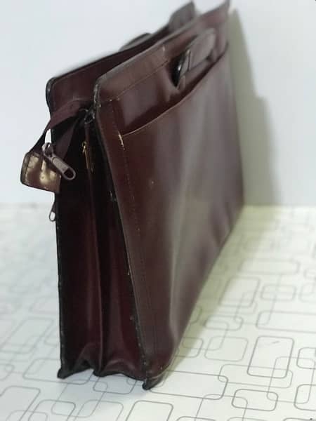 leather Files and documents bag / Office bag 2