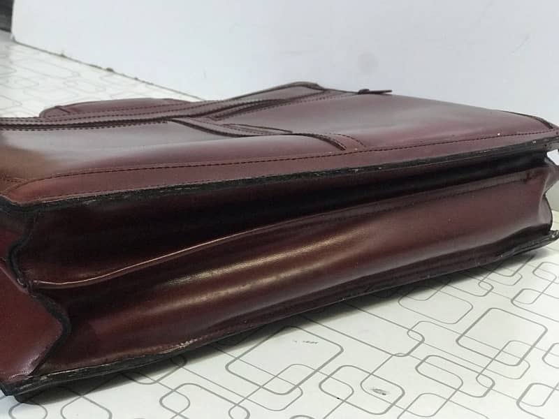 leather Files and documents bag / Office bag 3