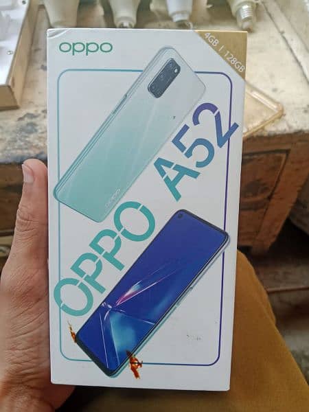 oppo a52 with box charge ph:03166738962 3