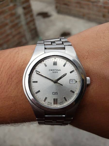 certina 1888 DS watch for men's 5