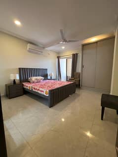 Furnished 2 BED Bed Apartment (INCLUDING SEP SERVANT ROOM) With All Luxury Equipment's Available For Rent In Bahria Enclave, Islamabad
