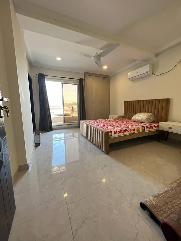 Furnished 2 BED Bed Apartment (INCLUDING SEP SERVANT ROOM) With All Luxury Equipment's Available For Rent In Bahria Enclave, Islamabad 8
