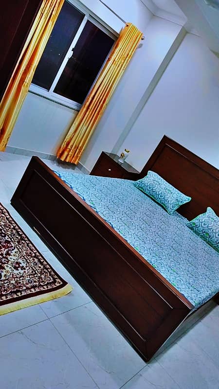 Furnished 2 BED Bed Apartment (INCLUDING SEP SERVANT ROOM) With All Luxury Equipment's Available For Rent In Bahria Enclave, Islamabad 13
