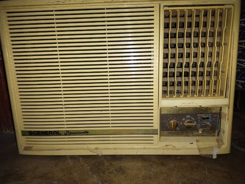 Ganeral AC window . 1.5 ton urgent sell . so plzz series 1