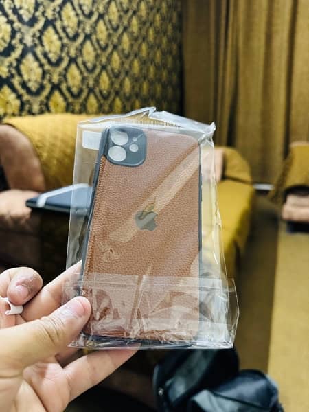 iphone 11 premium leather cover case 1
