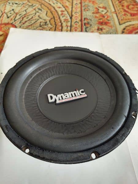 Original American Dynamic Subwoofer heavy 10 inch full 1