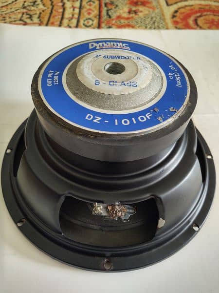 Original American Dynamic Subwoofer heavy 10 inch full 0