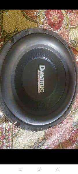 Original American Dynamic Subwoofer heavy 10 inch full 8