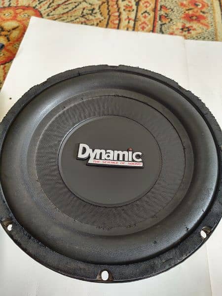 Original American Dynamic Subwoofer heavy 10 inch full 10