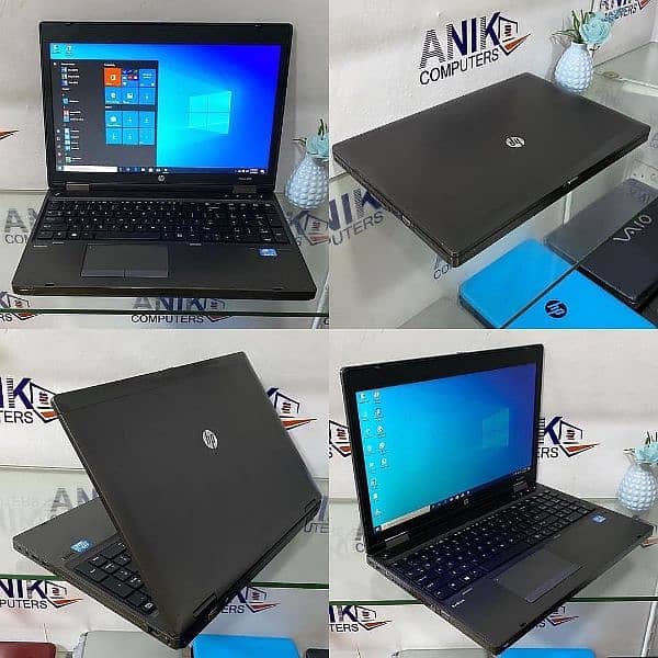 Hp probook 6570b Laptops 3RD Generation 4GB Ram 320Gb HDD 15.6"Display 5