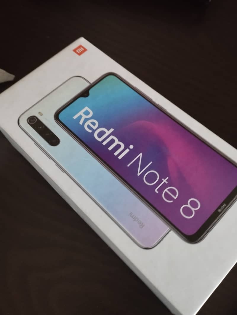 Xiaomi Redmi Note 8 phone with original charger and box 10
