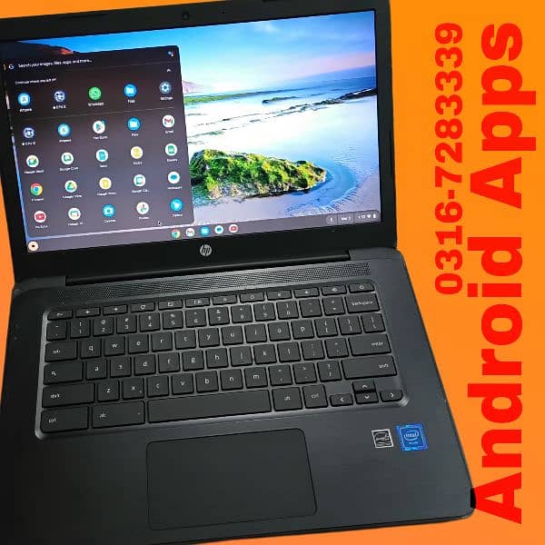 Android PlayStore HP Laptop 4