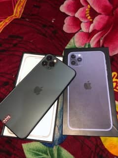 i phone 11 pro max with box charger 89% battery 10/10 condition 256gb