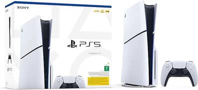 PlayStation 5 Disc Console (New 2023 Slim Model )