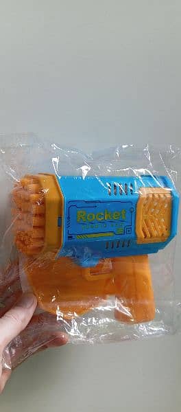 Rocket Premium Bubble Gun for Kids Toy gan Pistol with Light 1
