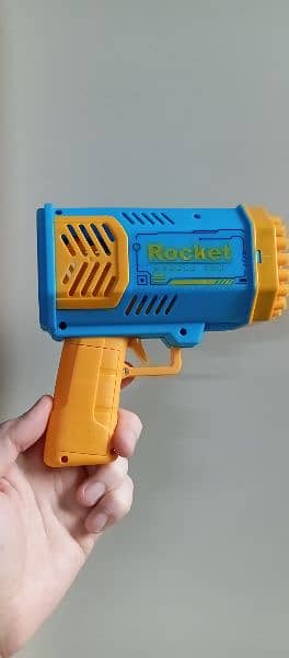 Rocket Premium Bubble Gun for Kids Toy gan Pistol with Light 3