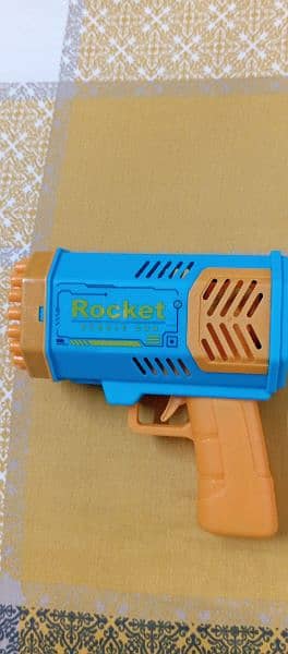 Rocket Premium Bubble Gun for Kids Toy gan Pistol with Light 4