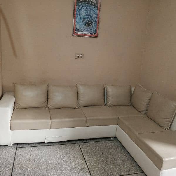 6 seater L shaped Sofa for sale 4