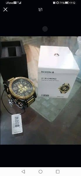 Nixon wrist watch 1