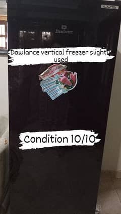 dawlance vertical freezer for urgent sale