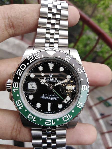 Rolex GMT Master ll Sprite Automatic watch 6