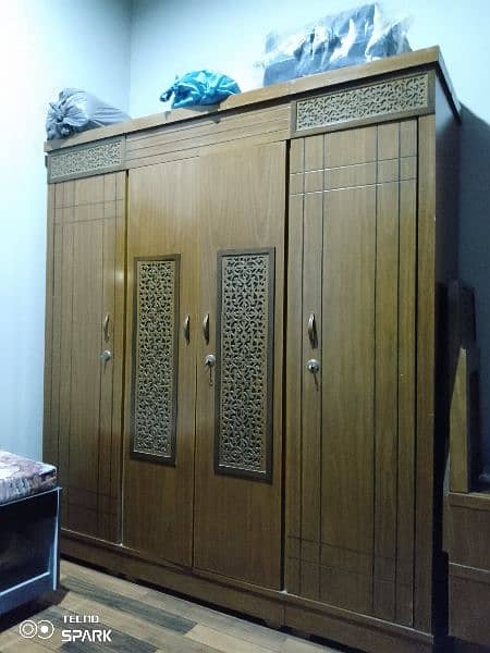 4 Door Almari Chipboard as like New Condition Only 6 Month Used 2