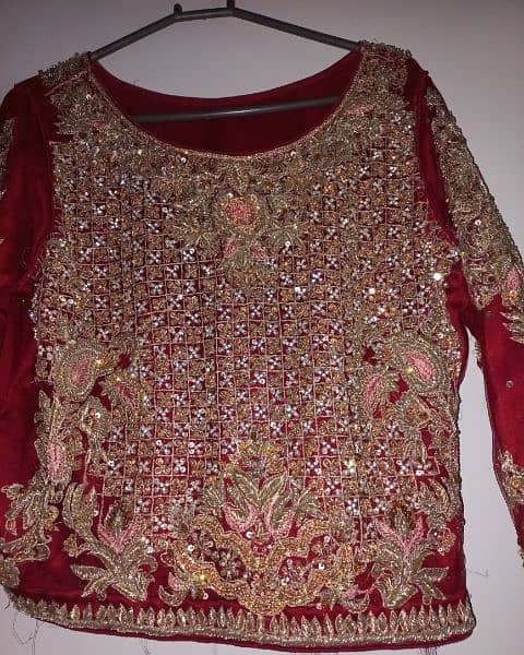 Bridal lehnga used only for one time. Condition is excellent 1