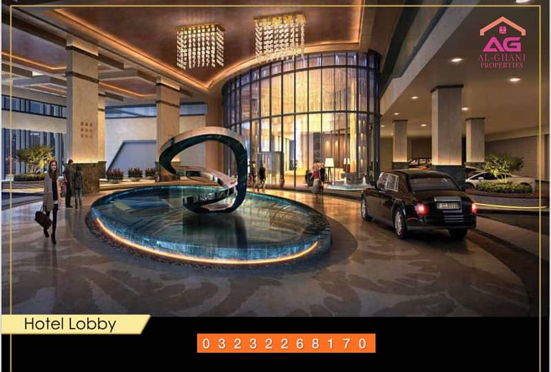 KUWAIT MALL| BAHRIA TOWN LHR BIGGEST AND TALLEST BUILDING B | FULLY FURNISHED APARTMINT | SHOPS ON EASY INSTALLMENTS 12