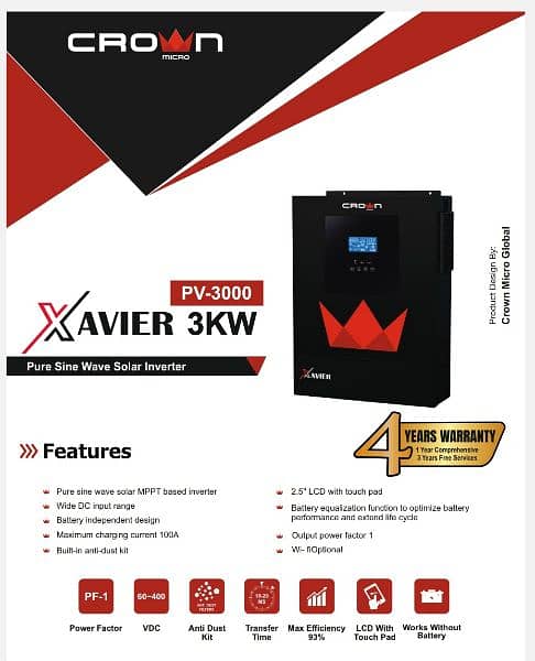 Crown Xavier 3kw  Available Best Price 4