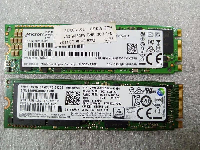 SSD 512GB  ram 16gb 4
