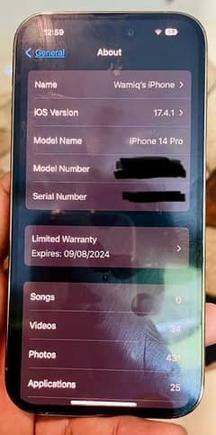 Iphone 14 pro 128 GB Gold color 10/10 0
