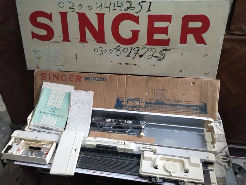 singer knitting machine SK 280 6