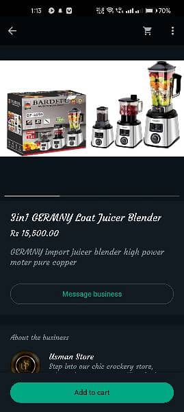 All types juicer Mixer Blender 0