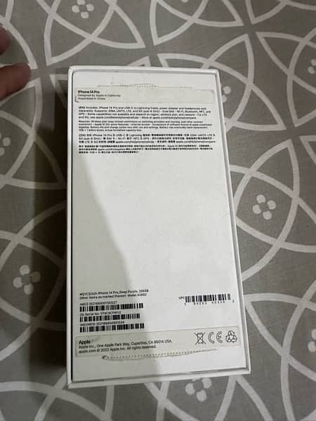 I phone14 pro pta 256 health 92 with box 10/10 condition 2