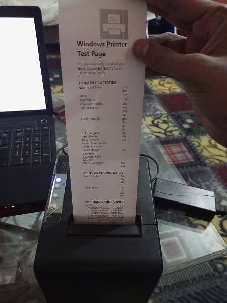 Thermal receipt printers with usb and Bluetooth connectivity 1