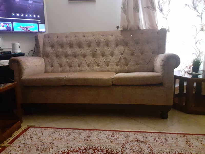 Sofa set Pure sheesham wood 7 seater 0
